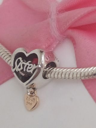 Charm Sister en plata S 925.