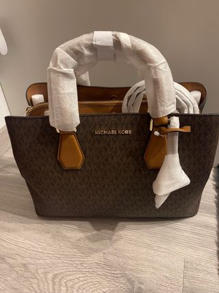 Michael Kors bolso Camille grande con logotipo