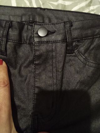 Pantalón efecto cuero PushUp SuperFlare 
