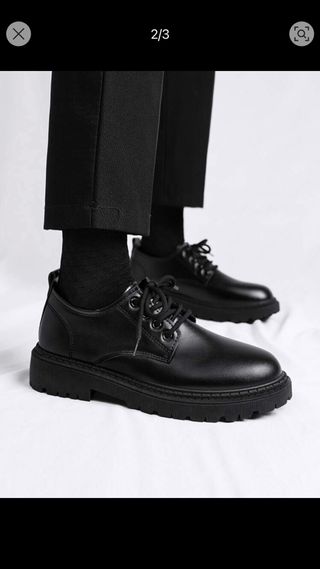 Zapato de hombre elegante