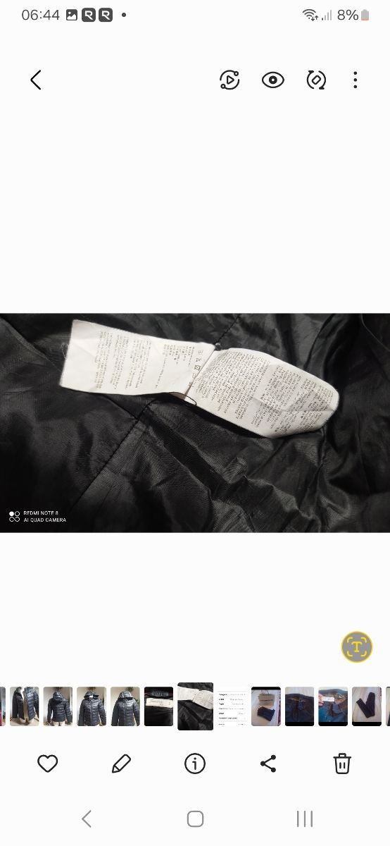 Piumino 72D JEANSWEAR