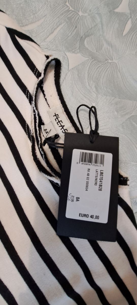 Felpa garzata Please