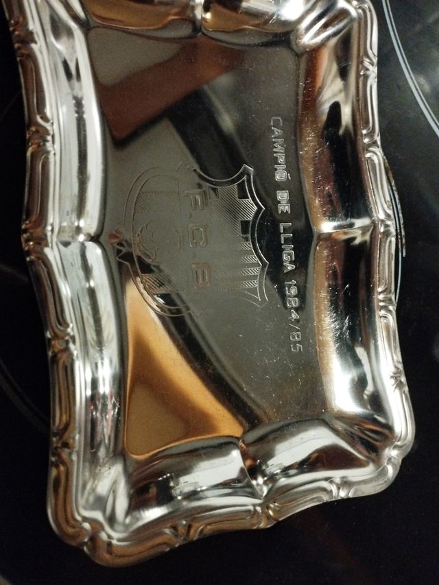 Bandeja del Barcelona F.C.B