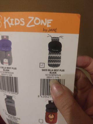 Saco bebe de Jane