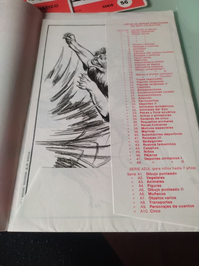 Laminas de dibujo Emilio Freixas