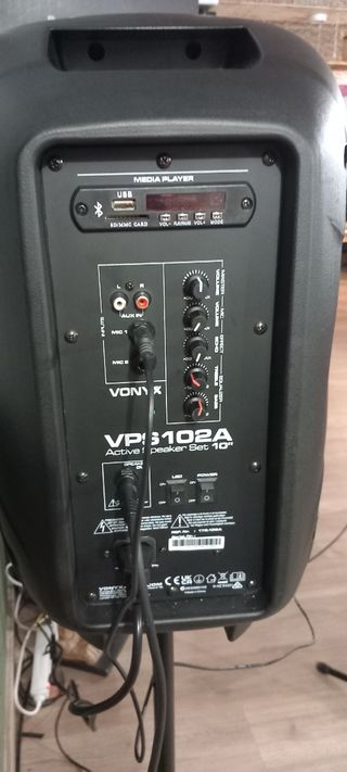 Equipo de sonido Altavoces amplificador