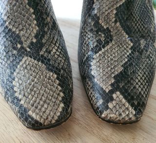 Botas cano alto animal print