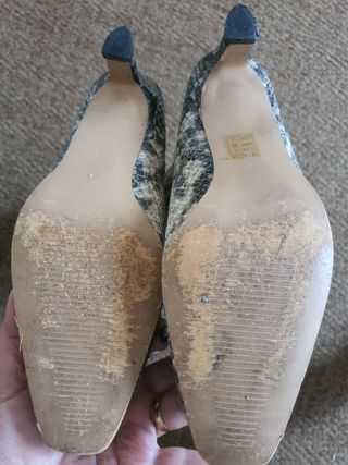 Botas cano alto animal print