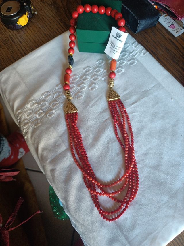 Collana corallo