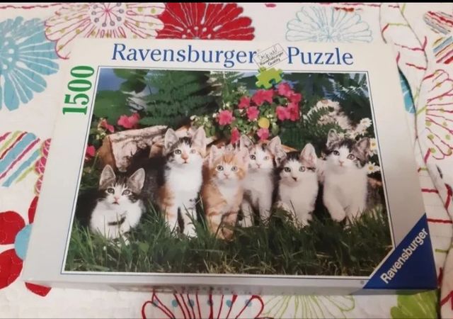 Puzzle 1500 piezas gatitos
