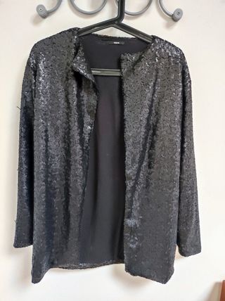 Blazer paillettes nero Tezenis S