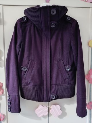 Chaquetón morado