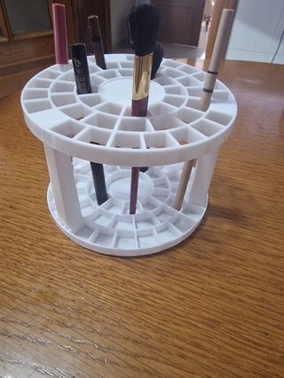 Organizador  maquillaje brochas