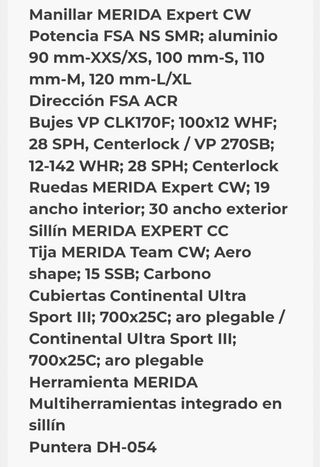 MERIDA REACTO 5000 TEAM BAHREIN MCLAREN 