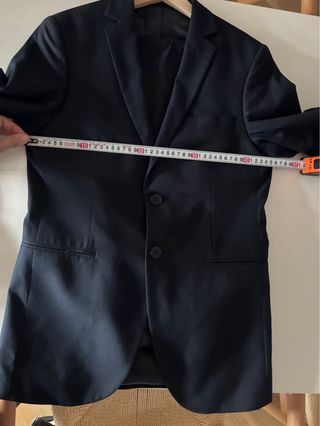 Traje de chaqueta azul marino de El Corte Ingles