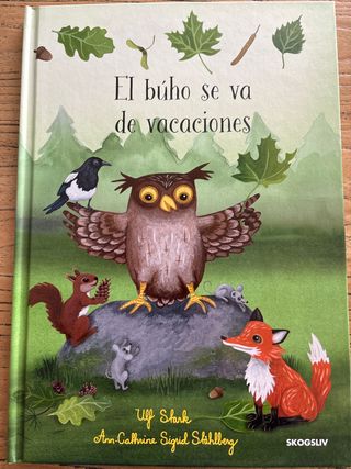 Libro El buho se va de vacaciones.