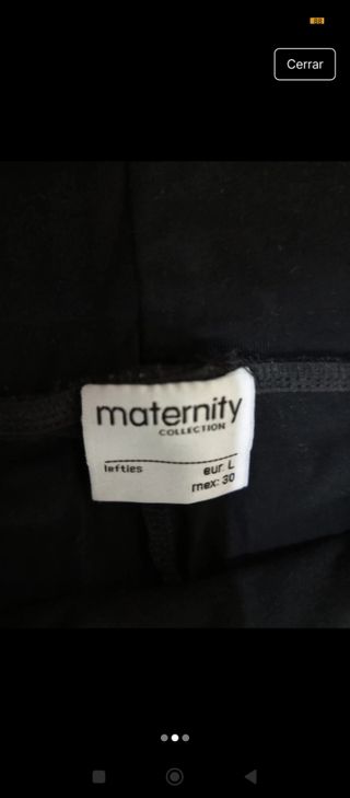 Pack Dos pantalones cortos premama