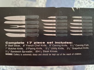 Set di coltelli da cucina