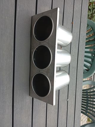 Porta bottiglie in acciaio 
