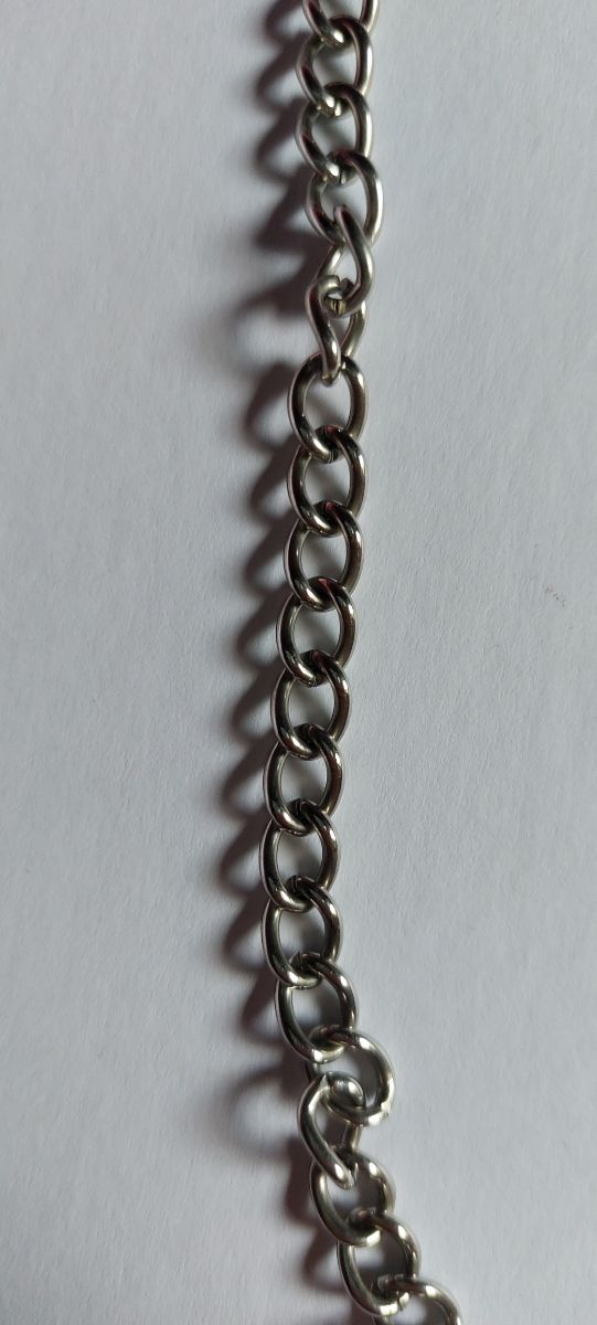 Collana manete in acciao