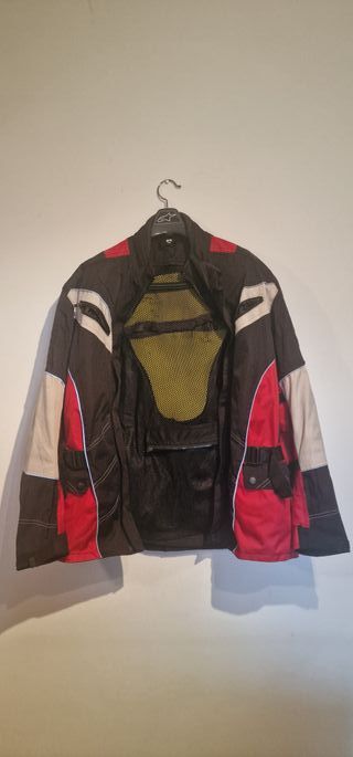 Chaqueta moto de cordura unisex talla S.