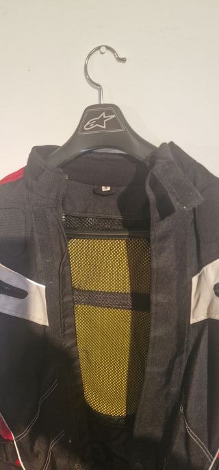 Chaqueta moto de cordura unisex talla S.