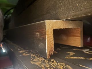 Vigas poliuretano imitacion madera