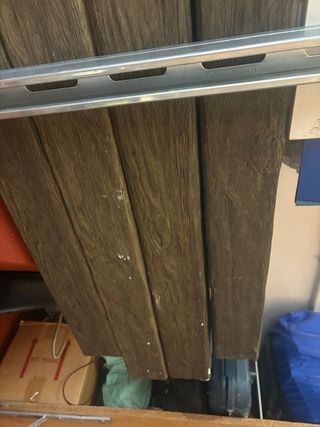 Vigas poliuretano imitacion madera