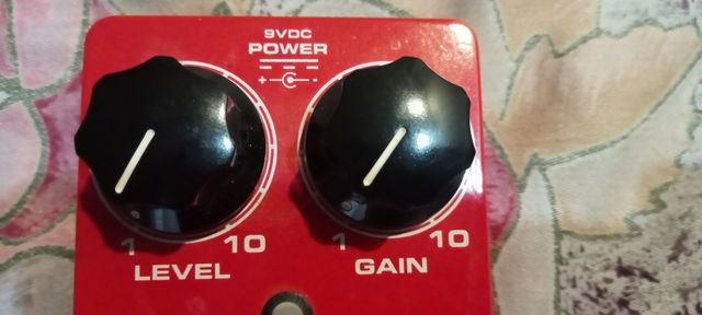 Pedal overdrive YJM Malmsteen Fender