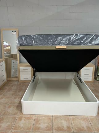 CANAPÉ ABATIBLE + COLCHON VISCO 135 Y 150 OFERTA