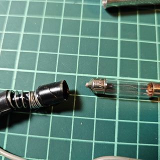 Lamparilla comprobador antiguo