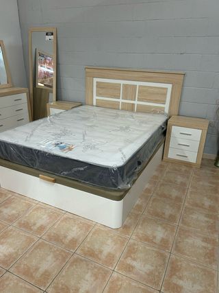 CANAPÉ ABATIBLE + COLCHON VISCO 135 Y 150 OFERTA