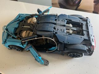 Bugatti chiron imitacion lego