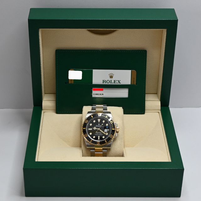 Rolex Submariner acero y oro 116613LN (8816)