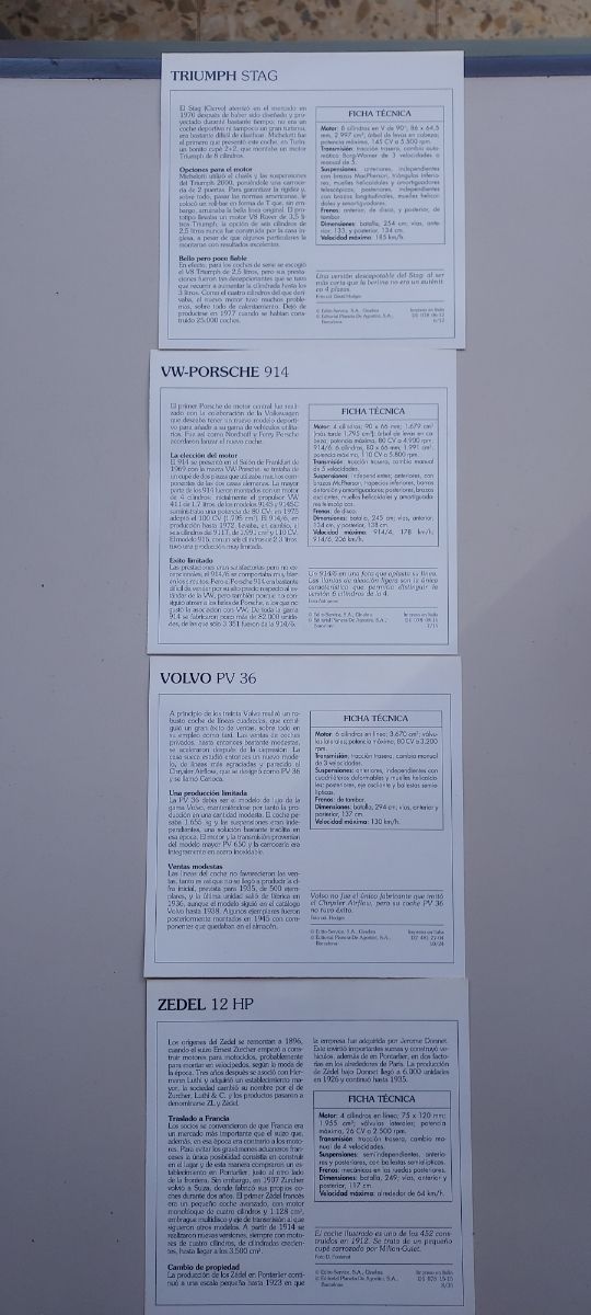 Coleccion coches planeta Agustini