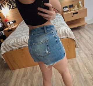 Vaqueros cortos mujer