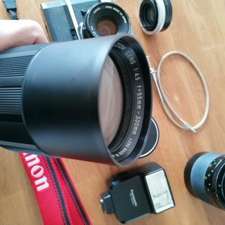 EQUIPO COMPLETO FOTO MANUAL CANON AT1