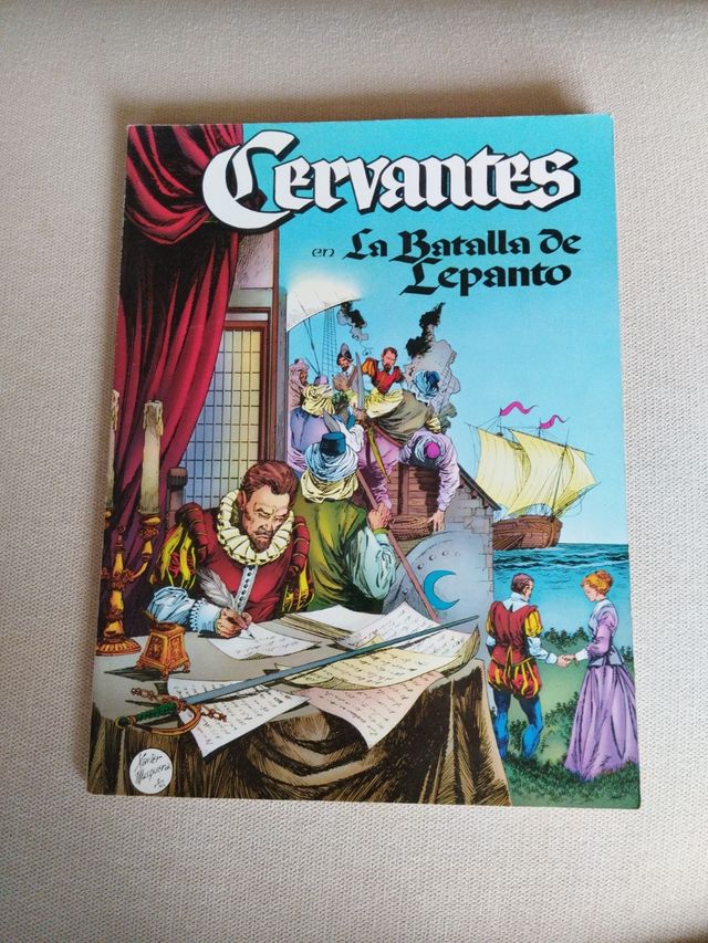 Cervantes la batalla de Lepanto comic