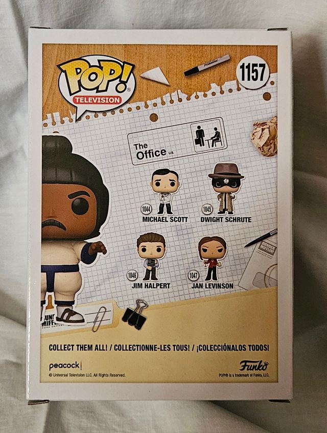 Funko pop Stanley Hudson 1157 sumo nuevo