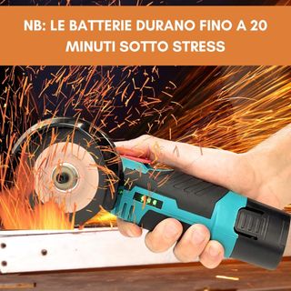 smerigliatrice a batteria Prestazioni elevate