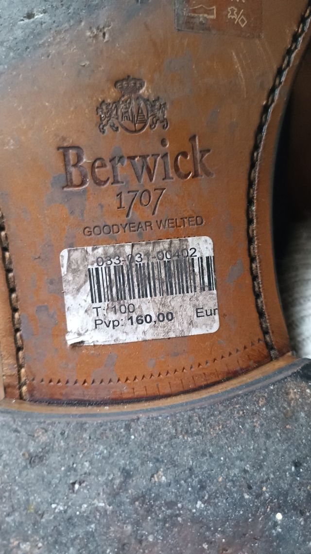 Zapatos BERWICK 1707