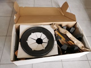 Servizio Fonduta nero ghisa COUSANCES LE CREUSET