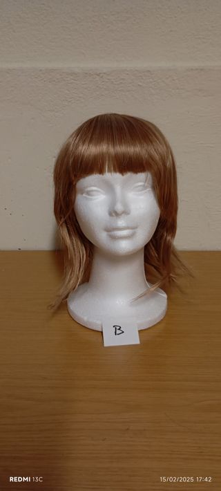 Pelucas maniquis, a 5€ unidad.