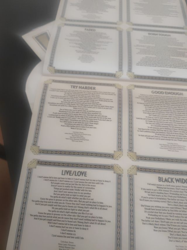 Nikki Lane " denim  diamonds" firmado