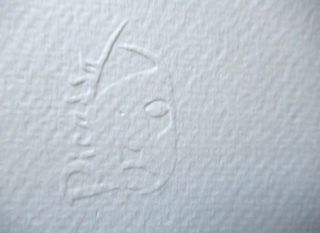 Preciosa litografia offset Picasso
