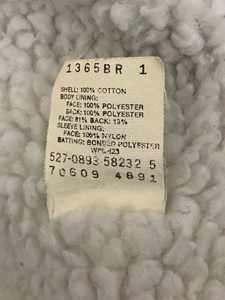 Chaqueta bomber Levi’s borrego 1994