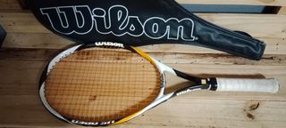 Raqueta tenis wilson con funda