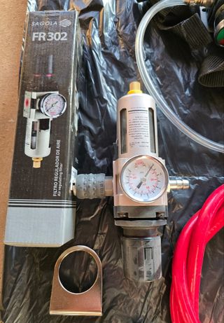 SAGOLA Careta 4240 con filtro y manguera