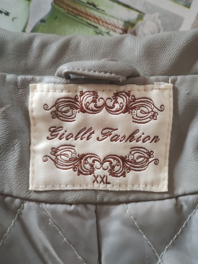 Giacca eco-pelle donna