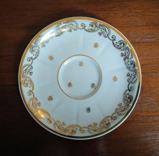 Juego de café porcelana francesa Limoges SJ